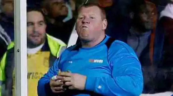 See The Punishment That Has Been Handed To This Sutton United Goalkeeper For ‘Eating Meat Pie’ Against Arsenal In The FA Cup